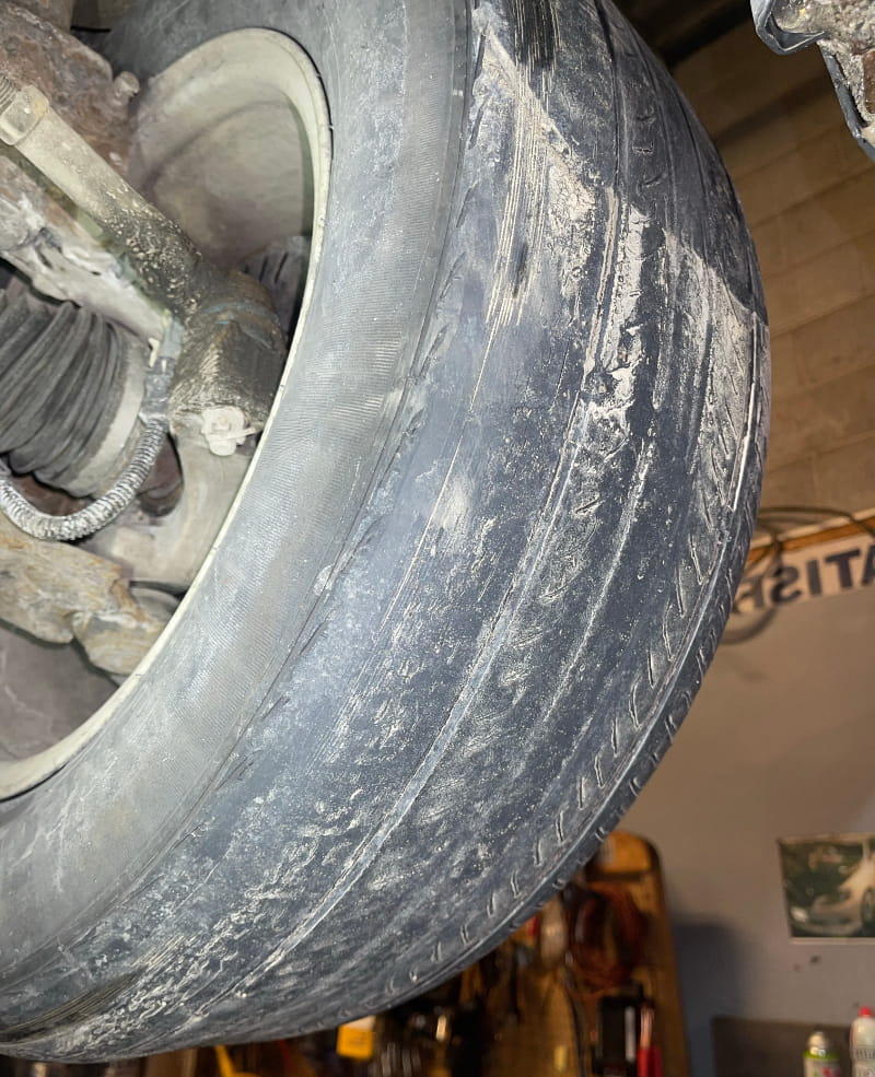 Tires with low tread