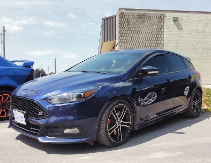 Vehicle after oil change